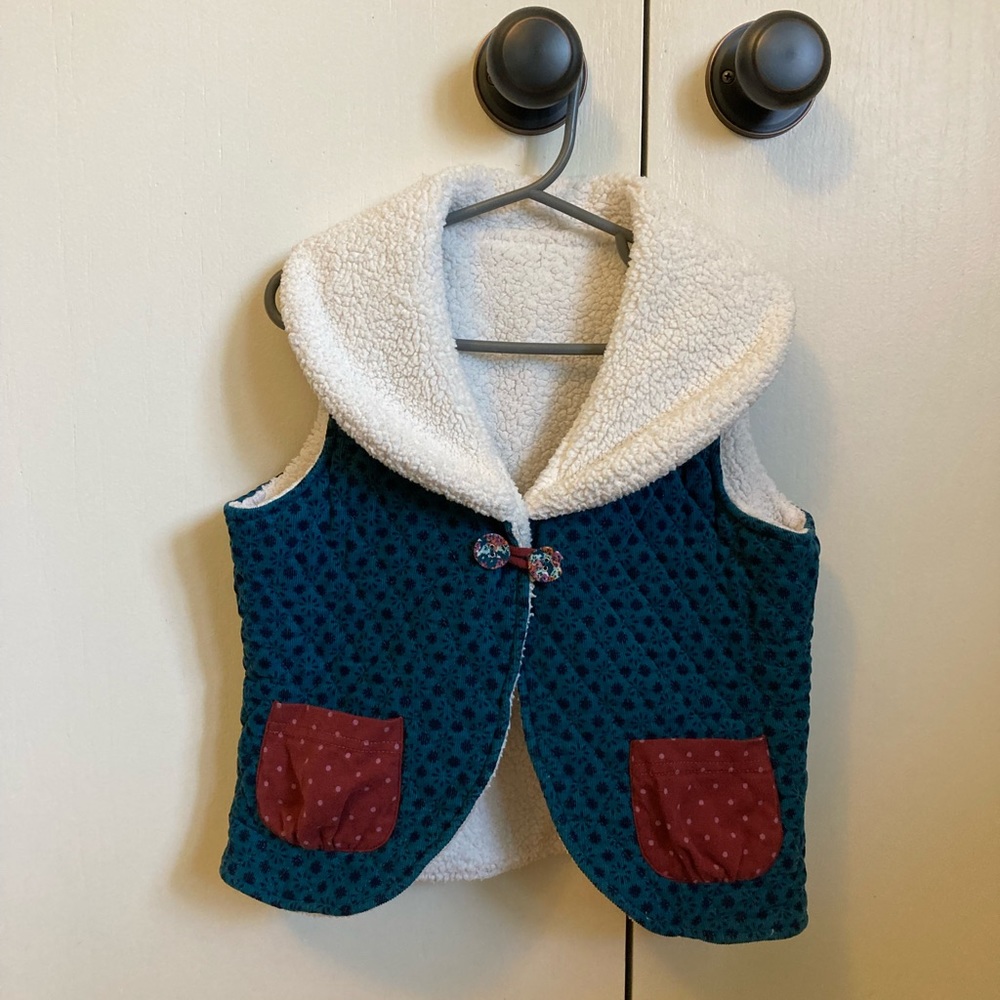 Matilda Jane reversible vest